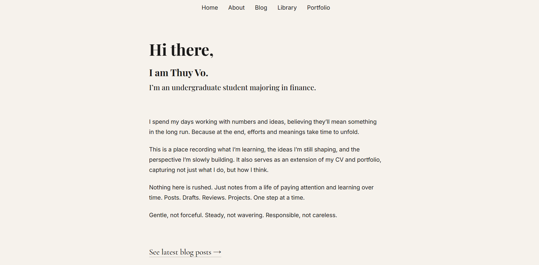 Personal Portfolio Site